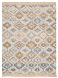 BIEDERLACK : Cotton Home - Aztec Natural Throw - 140x180