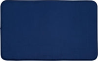 CATHERINE LANSFIELD : Anti-Bacterial Memory Foam Bath Mat - Navy