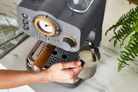 SWAN : Nordic Espresso Coffee Machine - Grey