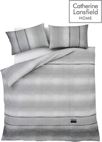 CATHERINE LANSFIELD Grey Denim Duvet Set