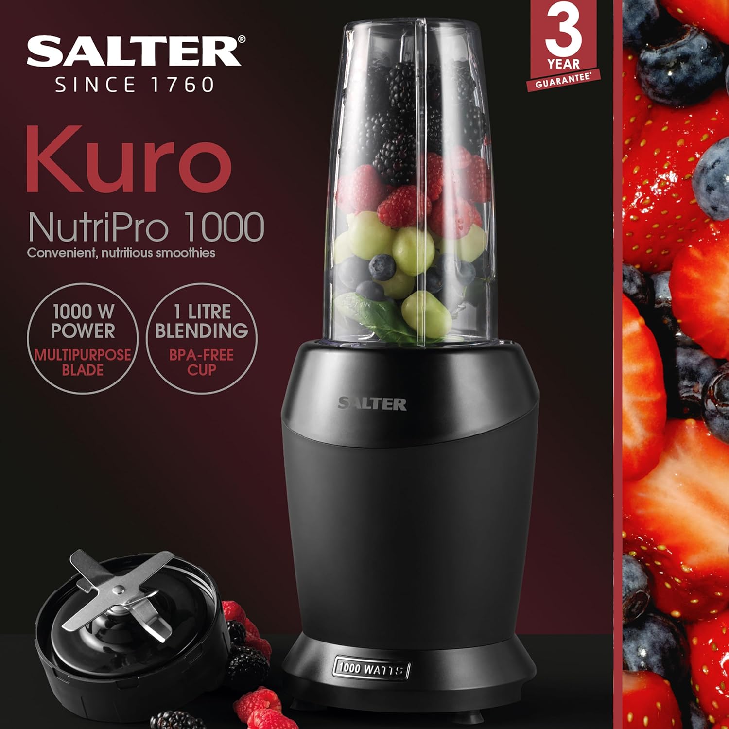 SALTER NutriPro 1000 Blender The Cope