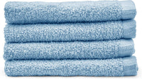 CATHERINE LANSFIELD : Quick Dry Cotton Face Cloth 4 Pack - Blue