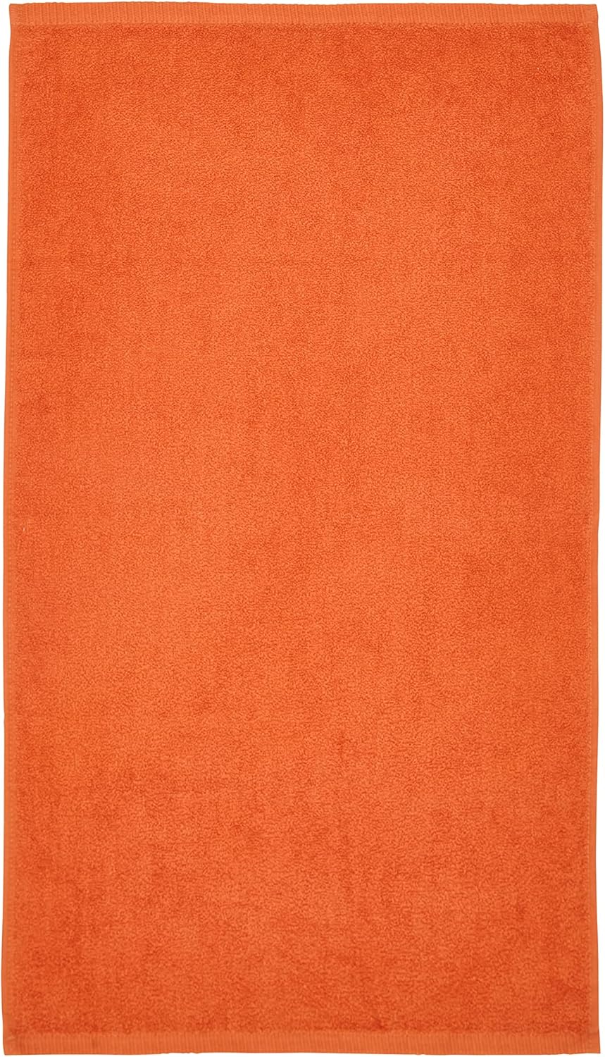 CATHERINE LANSFIELD : Quick Dry Cotton Towel - Orange (Available in 3 Sizes)