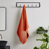 CATHERINE LANSFIELD : Quick Dry Cotton Towel - Orange (Available in 3 Sizes)