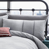 CATHERINE LANSFIELD Grey Denim Duvet Set