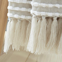 CATHERINE LANSFIELD : Stab Stitch Blanket Throw - Natural