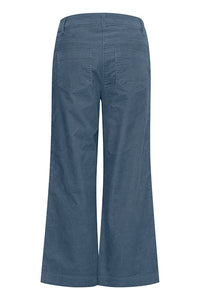 ICHI Cordano Culotte Trousers - Blue