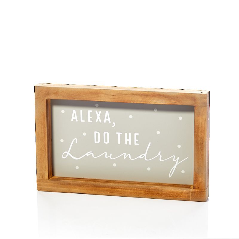 LANGS : Alexa Laundry Framed Plaque