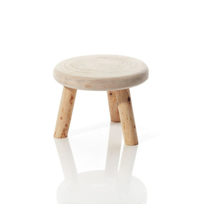 LANGS : Paulownia Small Wooden Stool