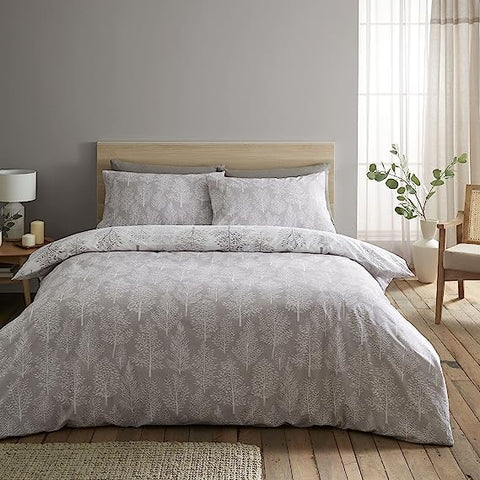 CATHERINE LANSFIELD Wilda Tree Duvet Set - Natural