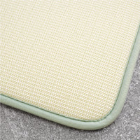 CATHERINE LANSFIELD : Anti-Bacterial Memory Foam Bath Mat - Sage Green