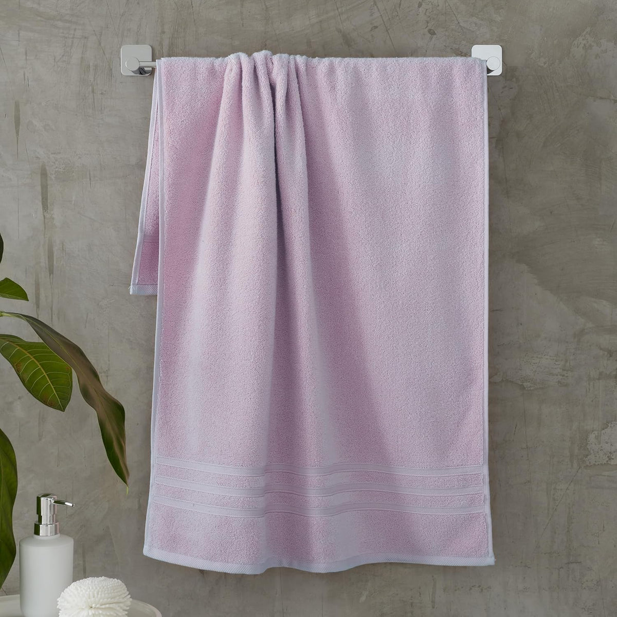 CATHERINE LANSFIELD : Zero Twist Cotton Towel - Lilac (Available in 3 Sizes)