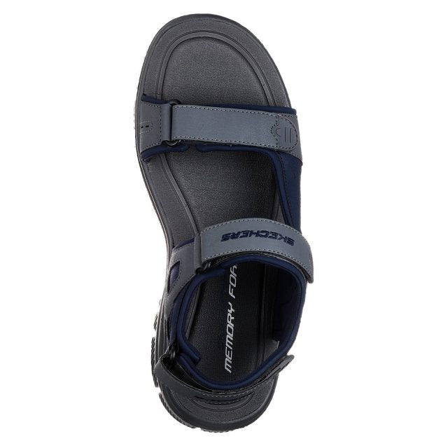 SKECHERS : Men's Flex Advantage S - Upwell Sandal - Navy