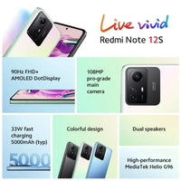 XIAOMI Redmi Note 12S 8GB/256GB Unlocked