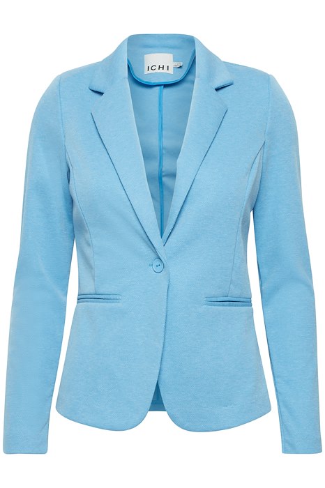 ICHI : Kate Pique Blazer - Sky Blue