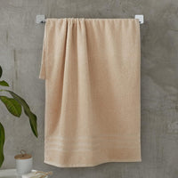 CATHERINE LANSFIELD : Zero Twist Cotton Towel - Natural (Available in 3 Sizes)