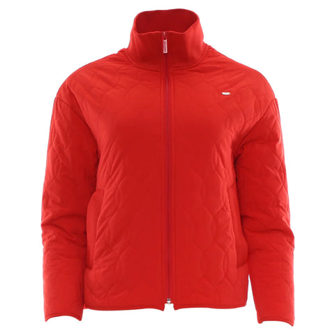 RELAX & RENEW Aine Quilted Jacket - Red