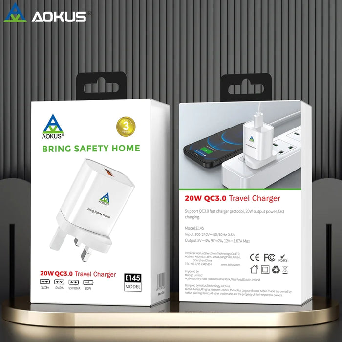 Aokus 20W Charger Plug