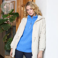 RELAX & RENEW April Half Zip - Blue