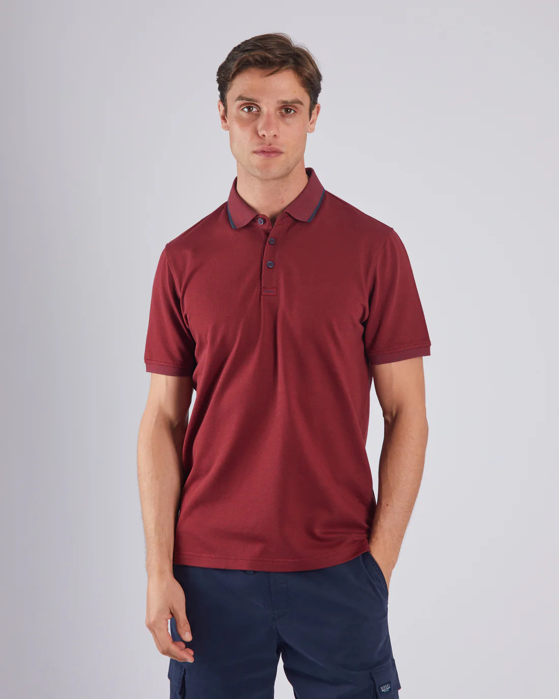 DIESEL : Axel Polo Shirt - Red