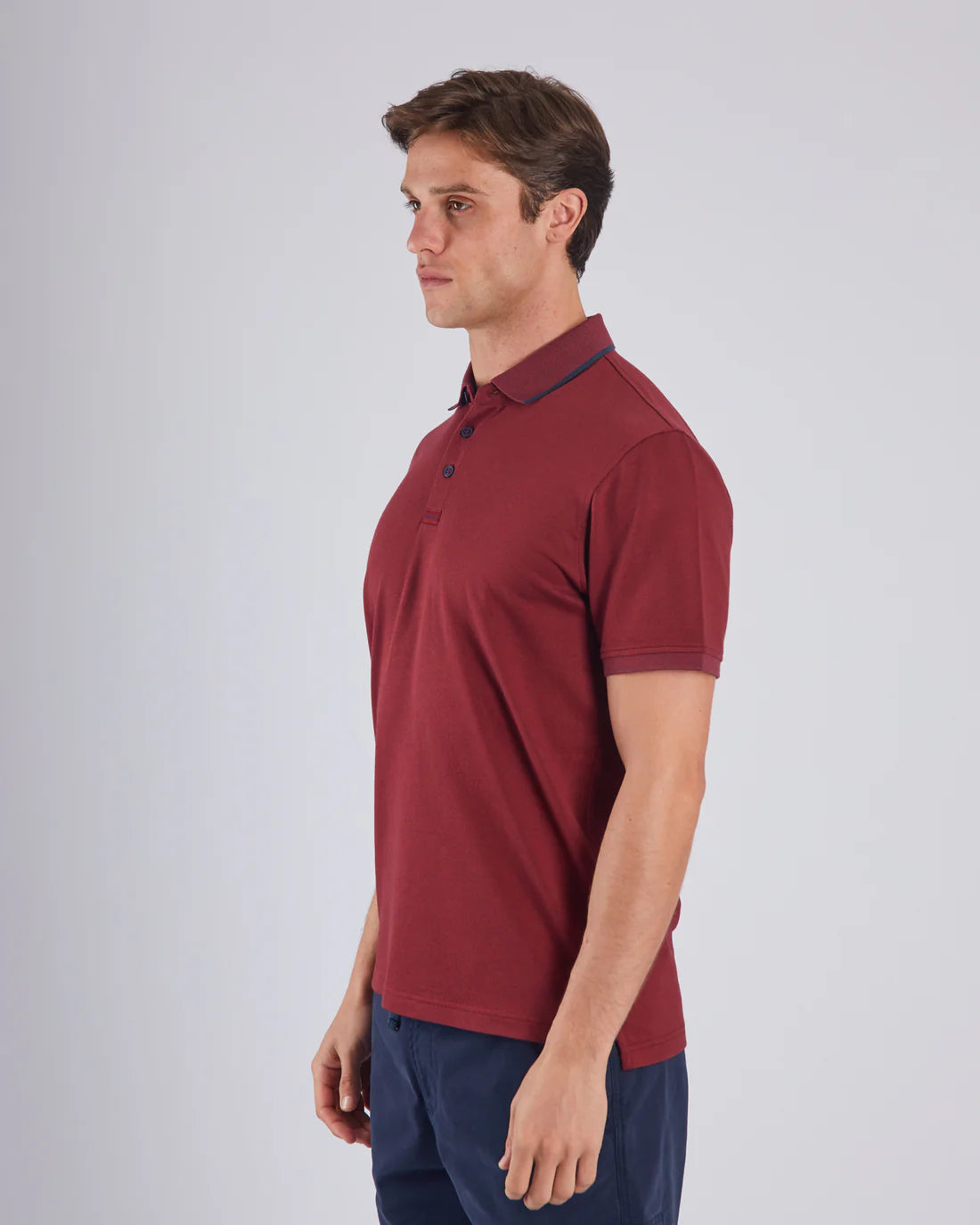 DIESEL : Axel Polo Shirt - Red