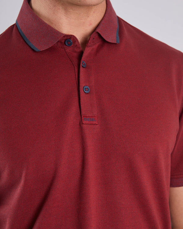 DIESEL : Axel Polo Shirt - Red