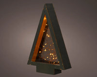 Christmas Black LED Tree 28cm