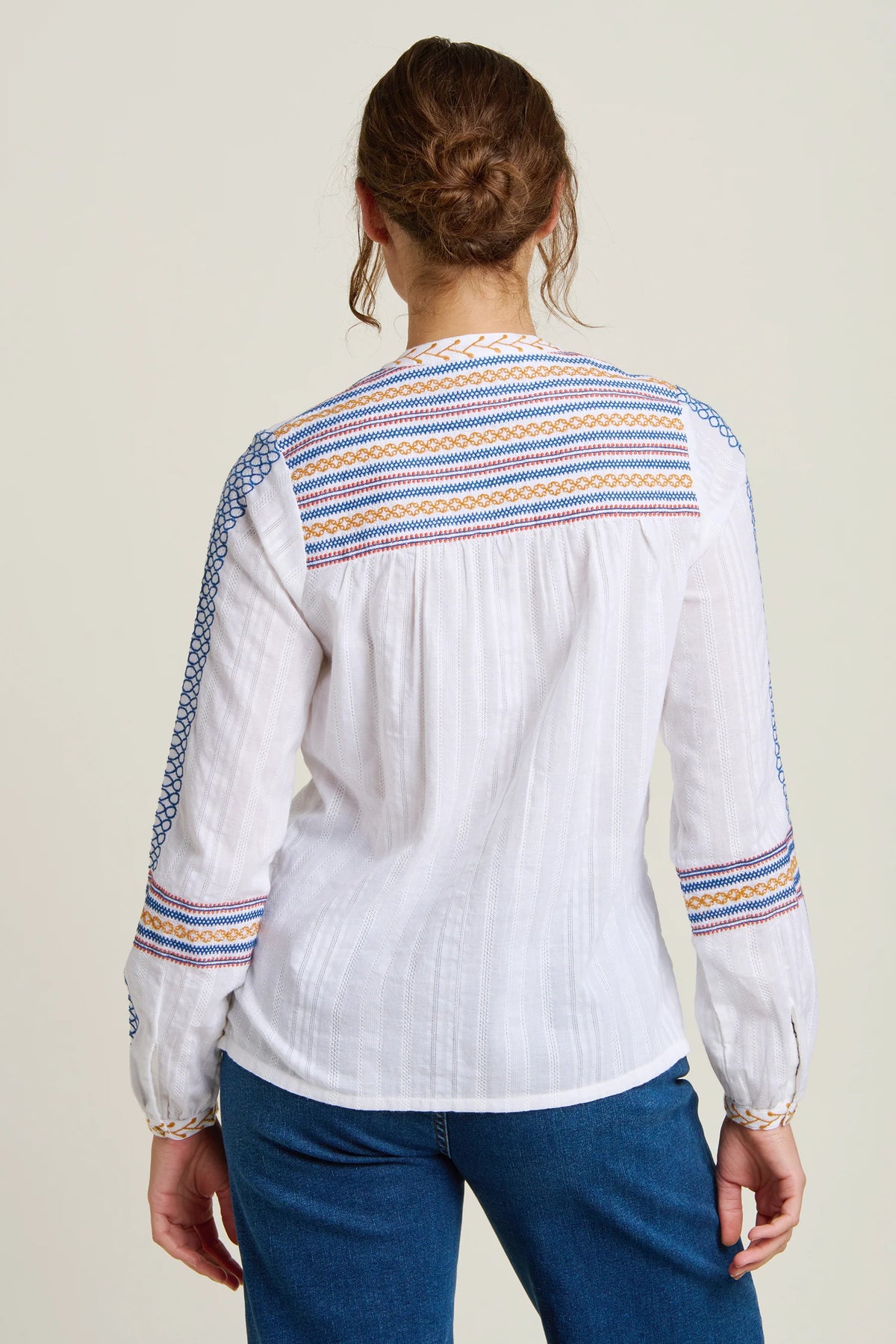 BRAKEBURN Cove Embroided Blouse