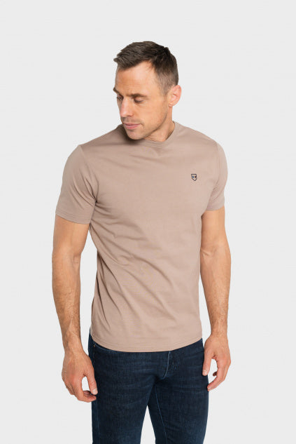 XV KINGS : Tommy Bowe Bella Vista T-Shirt - Taupe