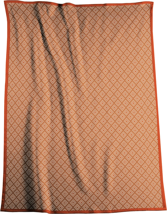 BIEDERLACK : Cotton Home - Mesh Orange Throw - 150x200