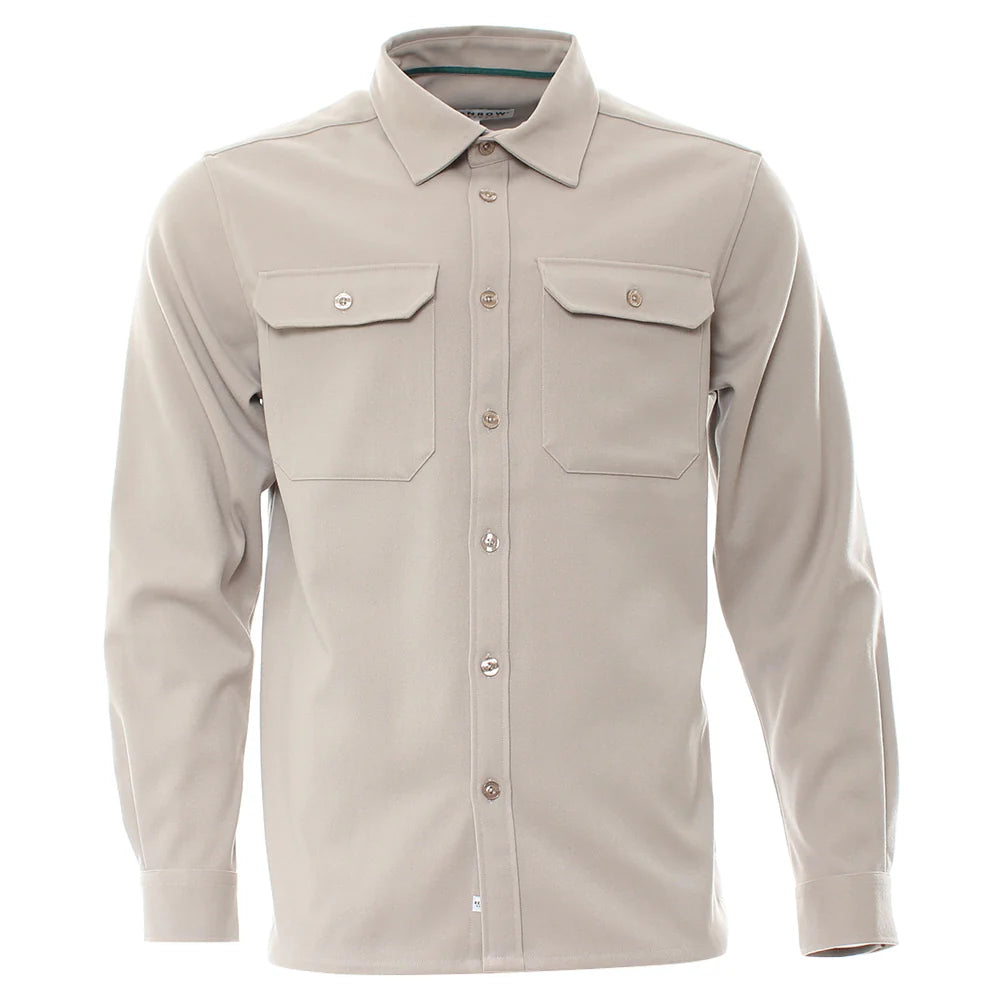 KENROW Men's Brady Overshirt - Cream