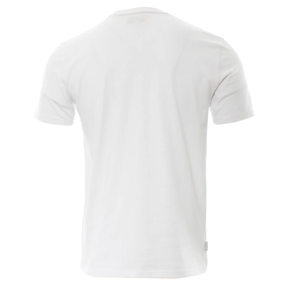 KENROW Men's Bran Crew Neck T-Shirt - White