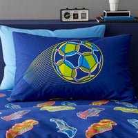 CATHERINE LANSFIELD : Bright Football Reversible Duvet Cover Set