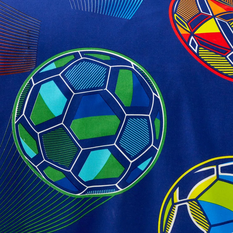 CATHERINE LANSFIELD : Bright Football Reversible Duvet Cover Set