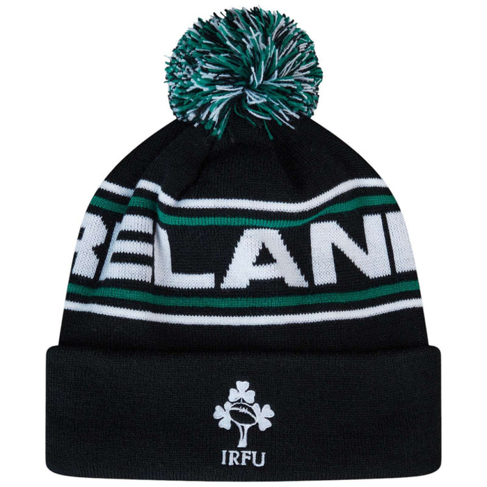 CANTERBURY IRFU Rugby Ireland 2024/25 Bobble Hat - Black