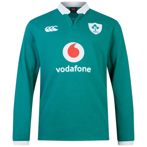 CANTERBURY IRFU Rugby Ireland 2024/25 LS Classic Top - Green