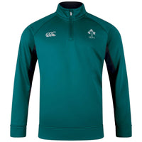 CANTERBURY IRFU Rugby Ireland 2024/25 Quarter Zip Top - Green