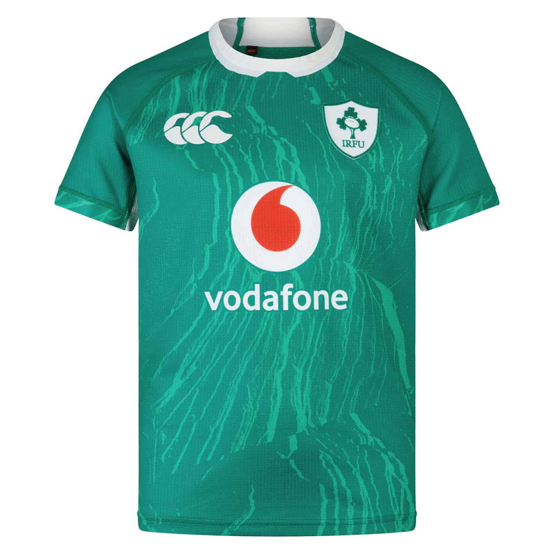 CANTERBURY Kids IRFU Rugby Ireland 2024/25 Home Pro Jersey