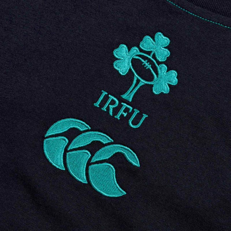 CANTERBURY IRFU Rugby Ireland 2024/25 Team Cotton T-Shirt - Black