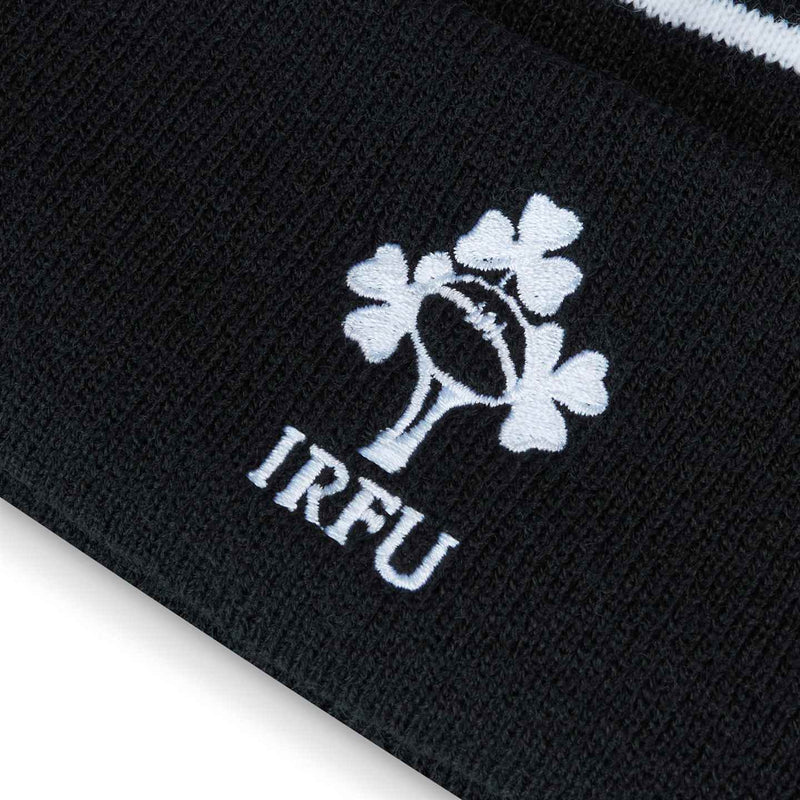 CANTERBURY IRFU Rugby Ireland 2024/25 Bobble Hat - Black