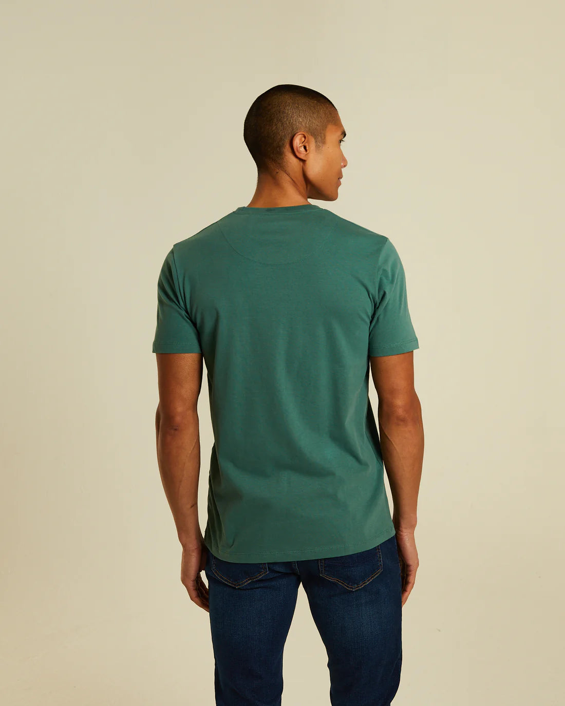 DIESEL : Caden O-Neck T-Shirt - Green