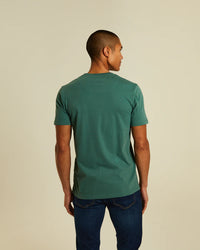 DIESEL : Caden O-Neck T-Shirt - Green