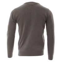 KENROW Men's Chadwick Crew Neck Jumper - Stone