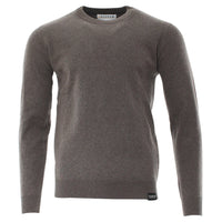 KENROW Men's Chadwick Crew Neck Jumper - Stone