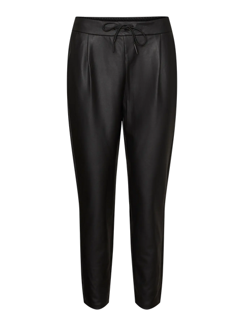 VERO MODA Eva Loose String Coates Pants - Black