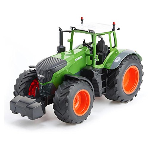 s-idee® RC tractor 1:16 with 2.4 GHz light, sound and demo function