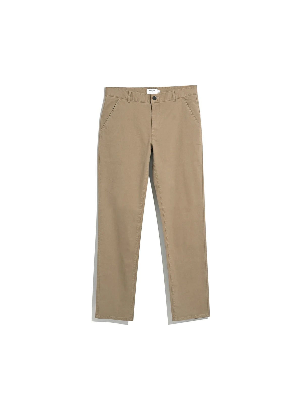 FARAH Elm Slim Fit Men's Chinos - Beige