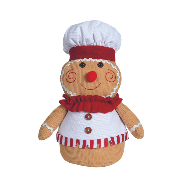 Gingerbread Doorstop 32cm