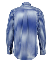 GANT Classic Poplin Check Shirt - Blue