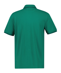 GANT Tipping Pique Polo - Deep Green